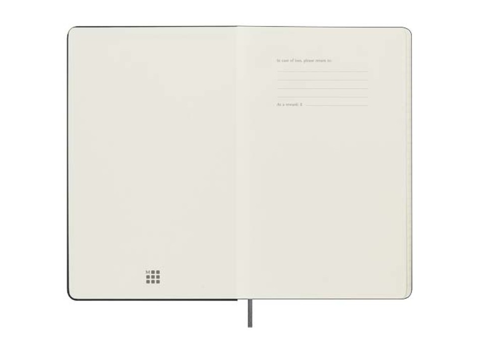 Agenda settimanale formato L con copertina rigida e senza data Moleskine FullGadgets.com