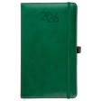 Agenda tascabile giornaliera 2026, copertina rigida in PU termovirante con impuntura FullGadgets.com