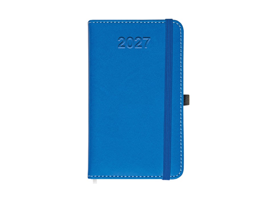 Agenda tascabile giornaliera 2027, copertina rigida in PU termovirante con impuntura FullGadgets.com