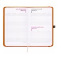 Agenda tascabile giornaliera 2027, copertina rigida in PU termovirante con impuntura FullGadgets.com