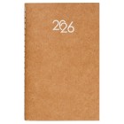 Agenda tascabile settimanale 2026 con copertina flessibile in cartoncino FullGadgets.com