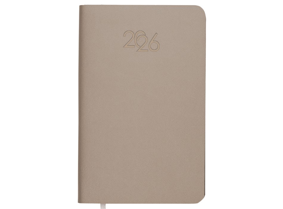 Agenda tascabile settimanale 2026 con copertina flessibile in PU termovirante FullGadgets.com
