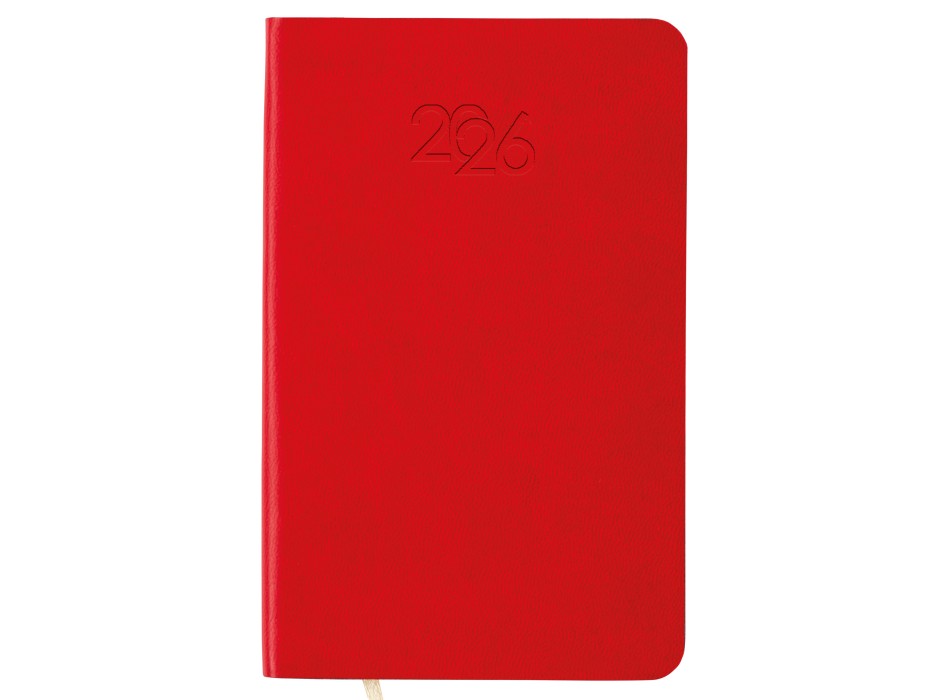 Agenda tascabile settimanale 2026 con copertina flessibile in PU termovirante FullGadgets.com