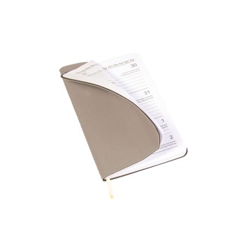 Agenda tascabile settimanale 2026 con copertina flessibile in PU termovirante FullGadgets.com