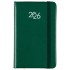 Agenda tascabile settimanale 2026 con copertina rigida in PU