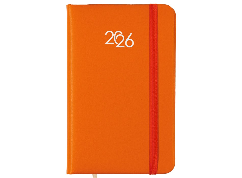 Agenda tascabile settimanale 2026 con copertina rigida in PU FullGadgets.com