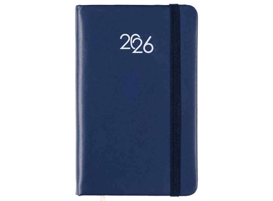 Agenda tascabile settimanale 2026 con copertina rigida in PU FullGadgets.com