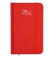 Agenda tascabile settimanale 2026, copertina rigida in cartoncino laminato FullGadgets.com