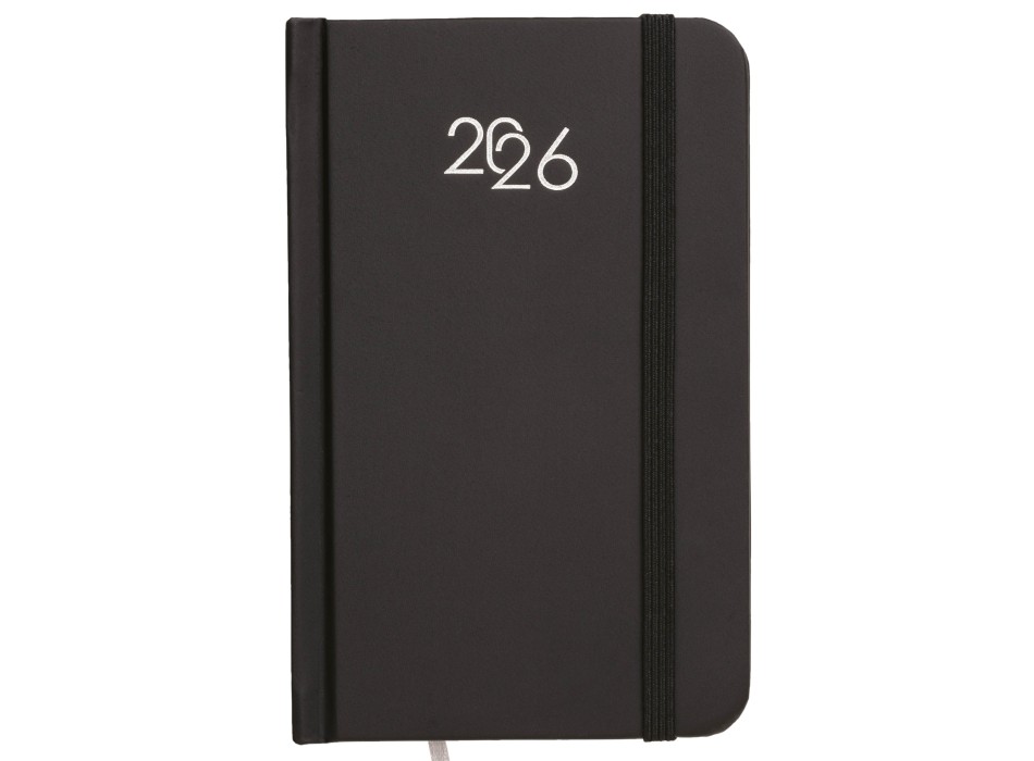 Agenda tascabile settimanale 2026, copertina rigida in cartoncino laminato FullGadgets.com