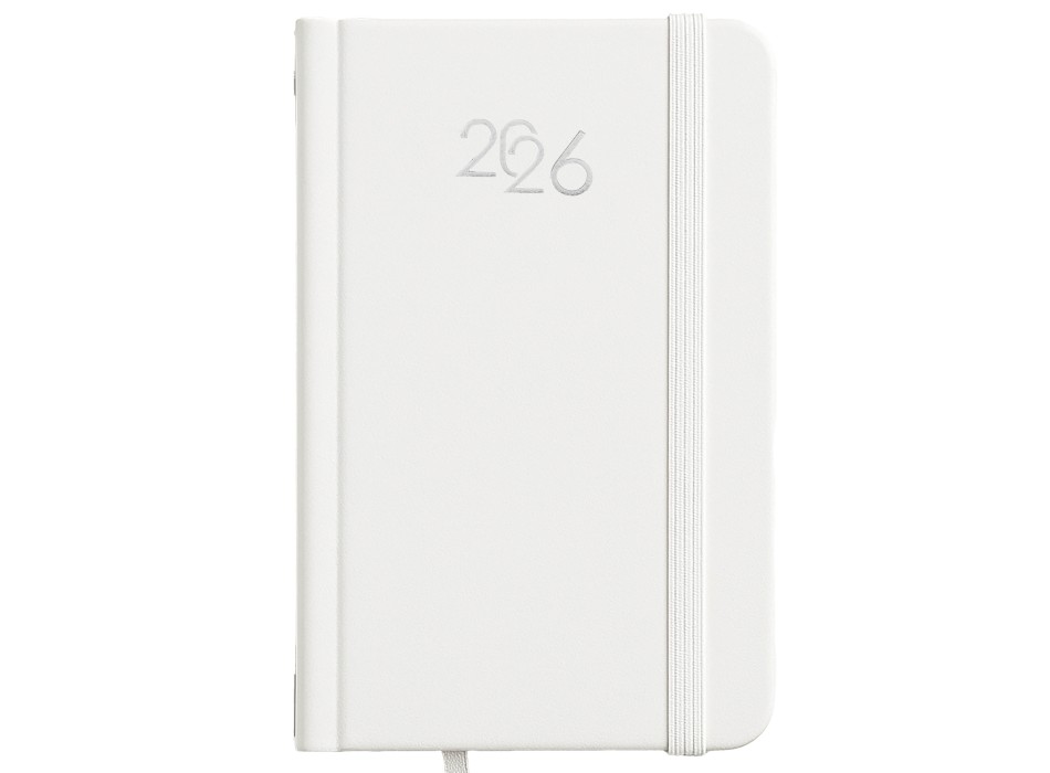 Agenda tascabile settimanale 2026, copertina rigida in cartoncino laminato FullGadgets.com