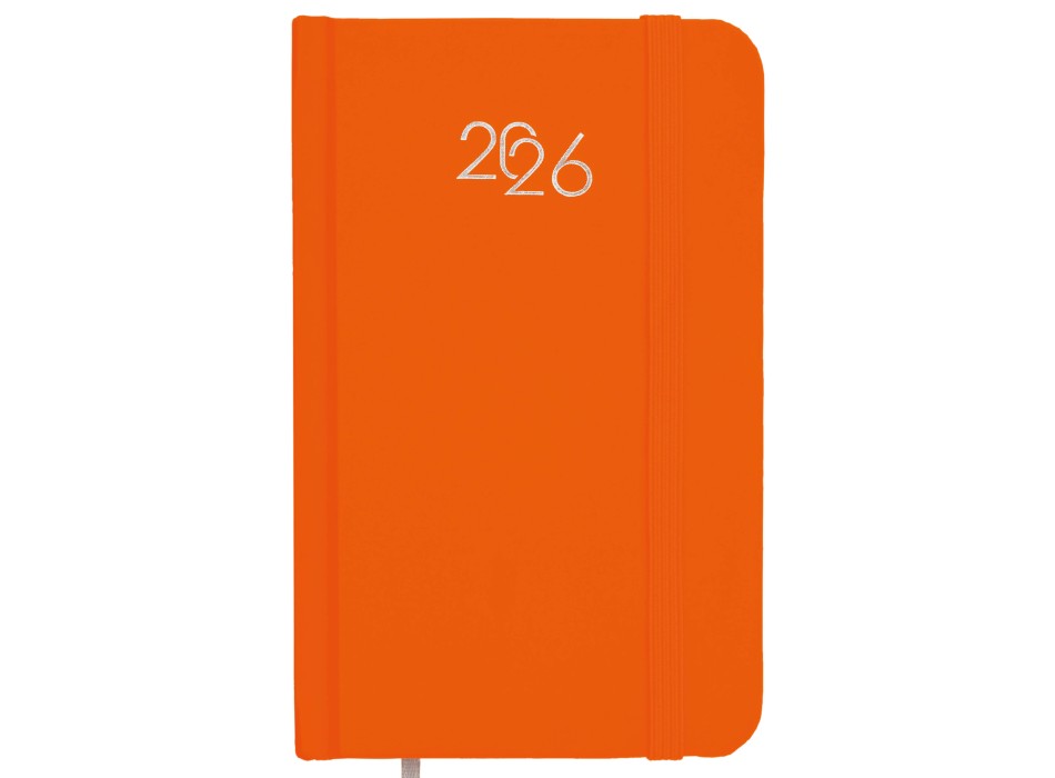 Agenda tascabile settimanale 2026, copertina rigida in cartoncino laminato FullGadgets.com
