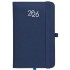 Agenda tascabile settimanale 2026, copertina rigida in PU termovirante con impuntura