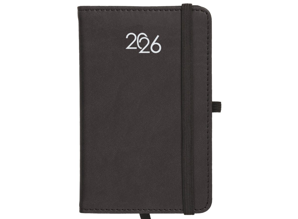 Agenda tascabile settimanale 2026, copertina rigida in PU termovirante con impuntura FullGadgets.com