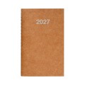 Agenda tascabile settimanale 2026 con copertina flessibile in cartoncino