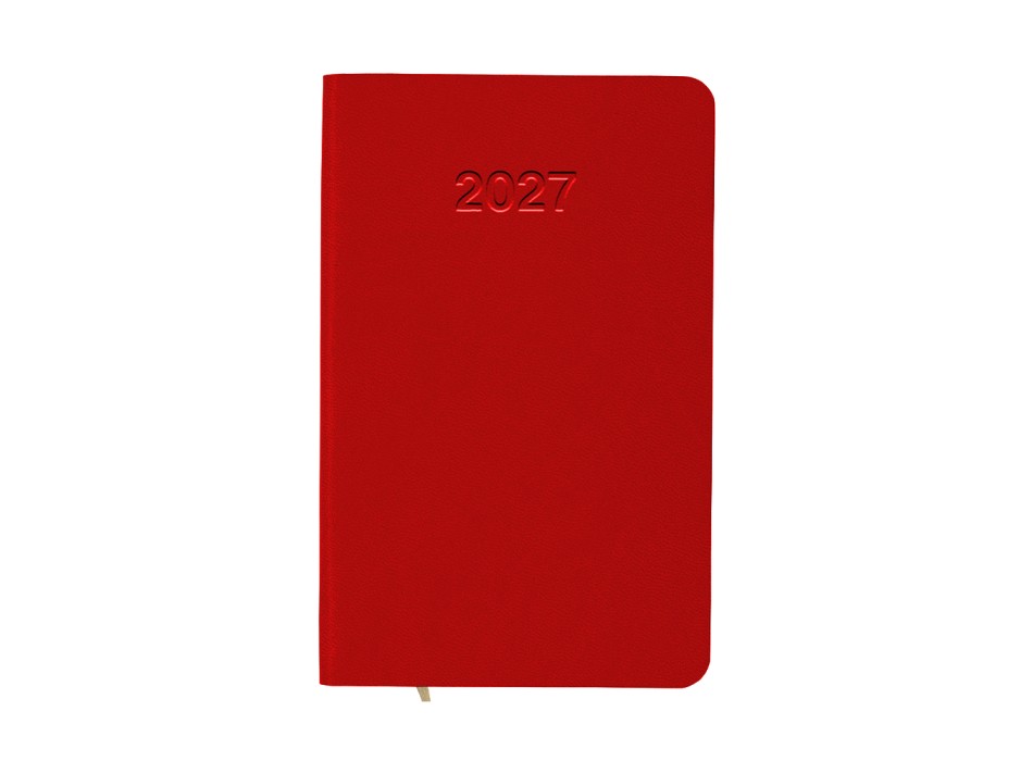 Agenda tascabile settimanale 2027 con copertina flessibile in PU termovirante FullGadgets.com