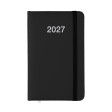 Agenda tascabile settimanale 2027 con copertina rigida in PU FullGadgets.com