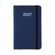 Agenda tascabile settimanale 2027 con copertina rigida in PU FullGadgets.com
