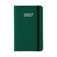 Agenda tascabile settimanale 2027 con copertina rigida in PU FullGadgets.com