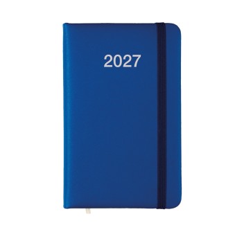 Agenda tascabile settimanale 2027 con copertina rigida in PU FullGadgets.com