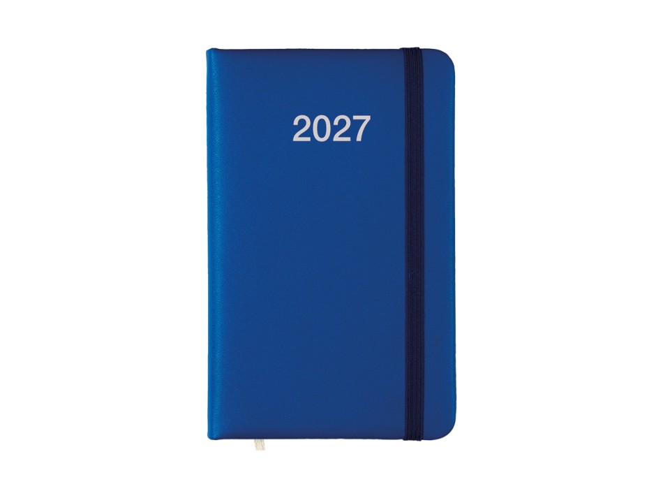 Agenda tascabile settimanale 2027 con copertina rigida in PU FullGadgets.com