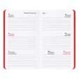 Agenda tascabile settimanale 2027. Copertina flessibile in soft PU e bordo pagine colorato FullGadgets.com