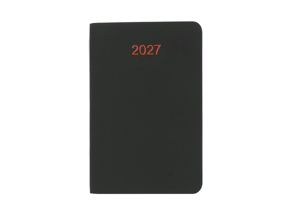 Agenda tascabile settimanale 2027. Copertina flessibile in soft PU e bordo pagine colorato FullGadgets.com