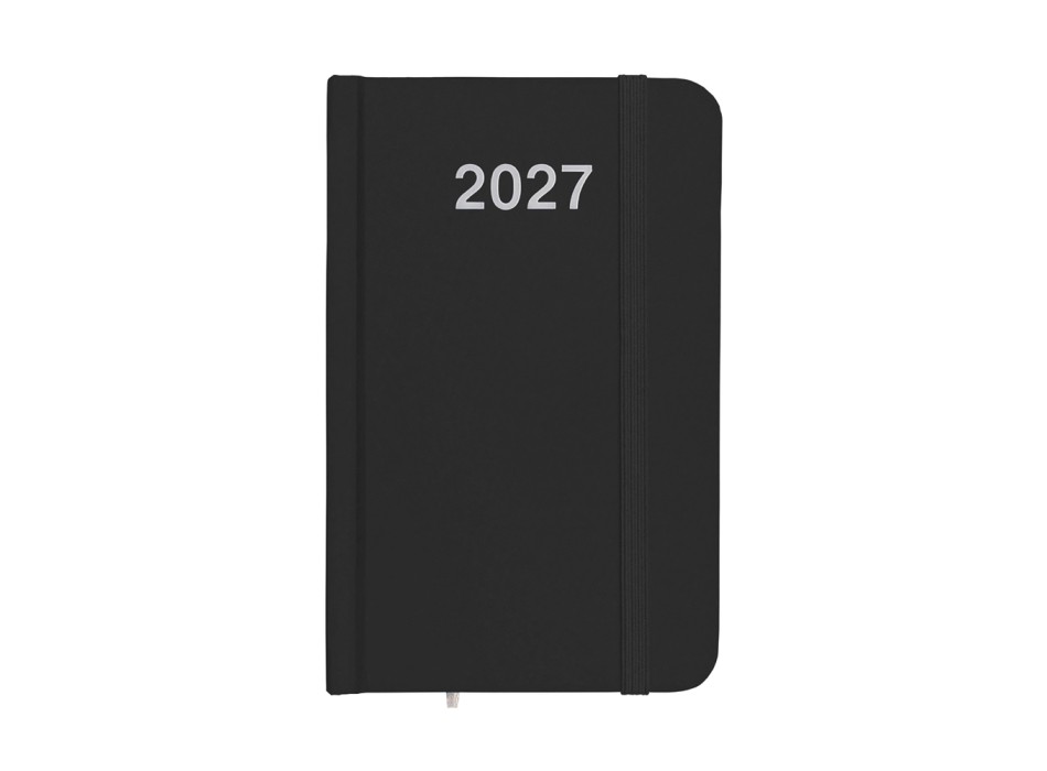 Agenda tascabile settimanale 2027, copertina rigida in cartoncino laminato FullGadgets.com
