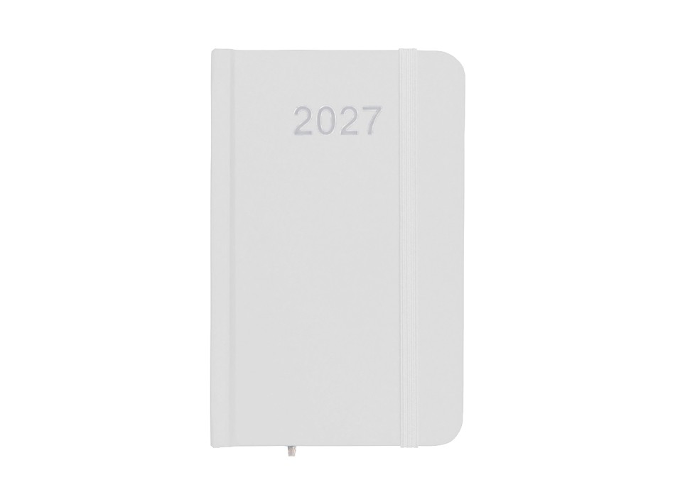Agenda tascabile settimanale 2027, copertina rigida in cartoncino laminato FullGadgets.com