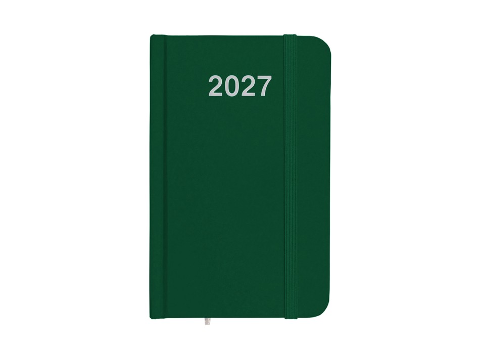 Agenda tascabile settimanale 2027, copertina rigida in cartoncino laminato FullGadgets.com