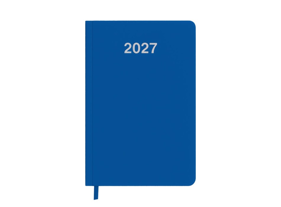 Agenda tascabile settimanale 2027. Copertina rigida in cartoncino laminato opaco FullGadgets.com