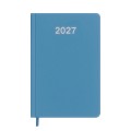Agenda tascabile settimanale 2027. Copertina rigida in cartoncino laminato opaco