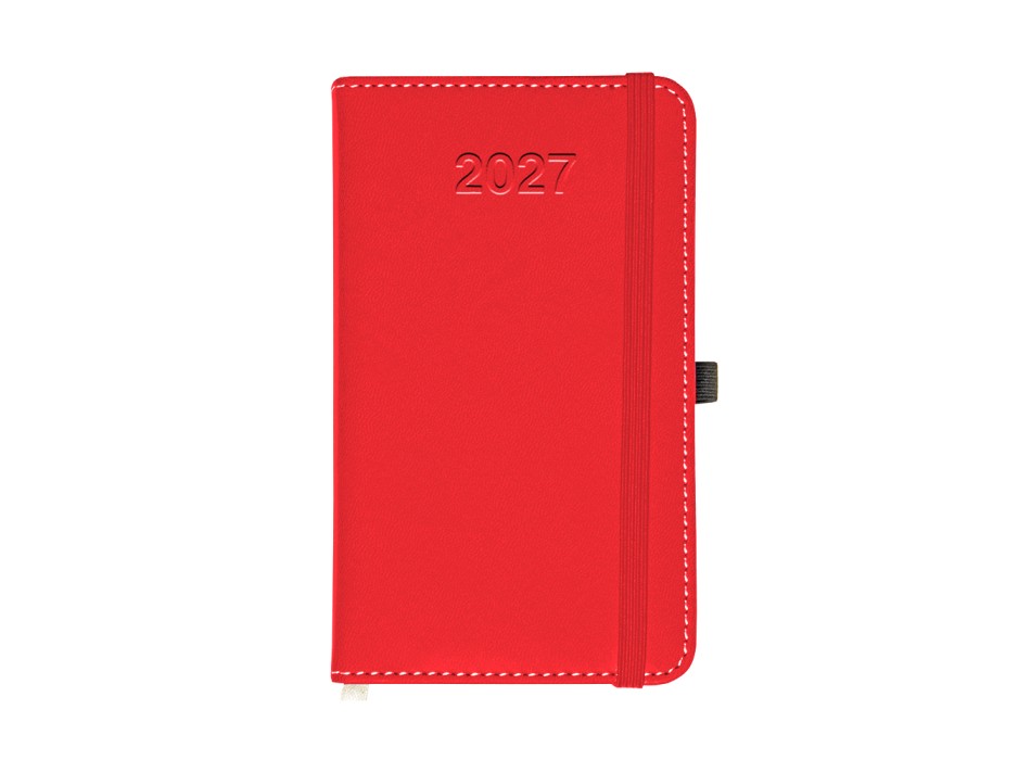 Agenda tascabile settimanale 2027, copertina rigida in PU termovirante con impuntura FullGadgets.com