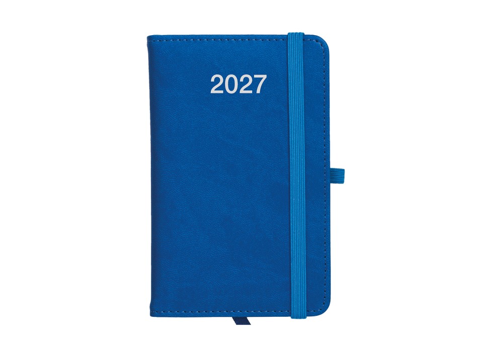 Agenda tascabile settimanale 2027, copertina rigida in PU termovirante con impuntura FullGadgets.com