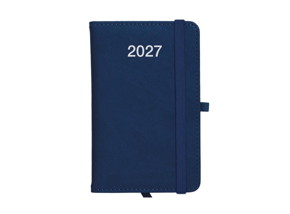 Agenda tascabile settimanale 2027, copertina rigida in PU termovirante con impuntura FullGadgets.com