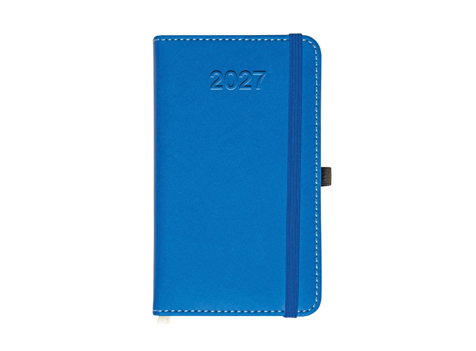 Agenda tascabile settimanale 2027, copertina rigida in PU termovirante con impuntura FullGadgets.com