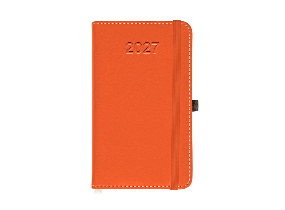 Agenda tascabile settimanale 2027, copertina rigida in PU termovirante con impuntura FullGadgets.com