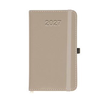 Agenda tascabile settimanale 2027, copertina rigida in PU termovirante con impuntura FullGadgets.com