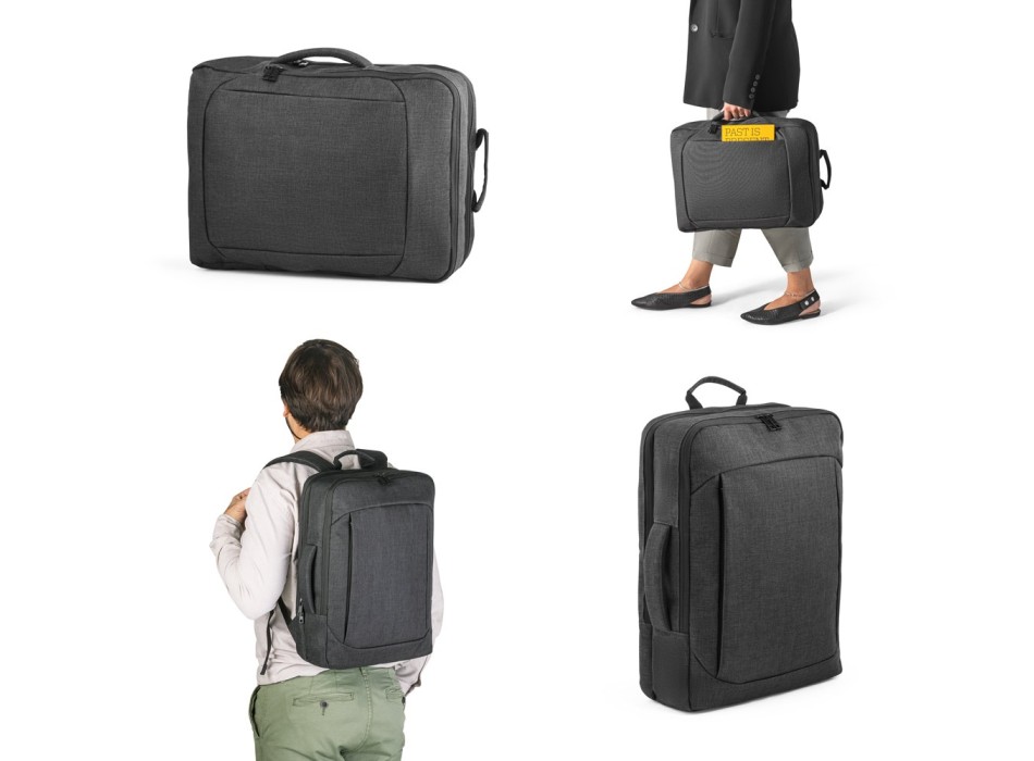 ALEXANDRIA. Zaino 2 in 1 porta PC 15'6'' in poliestere 600D FullGadgets.com