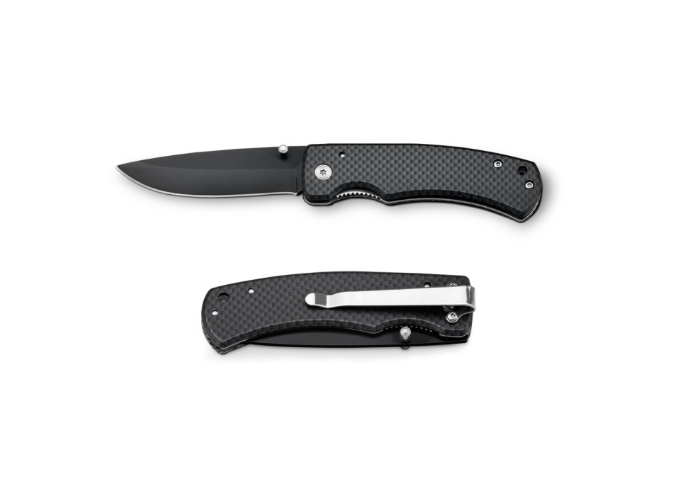 ALICK. Coltellino tascabile in alluminio rivestito in fibra di carbonio FullGadgets.com