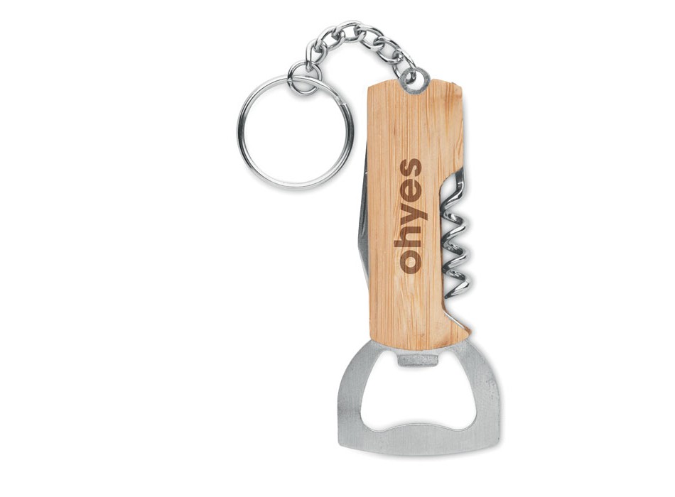 ALLIN1 - Attrezzo tascabile 3 in 1 in bambù FullGadgets.com