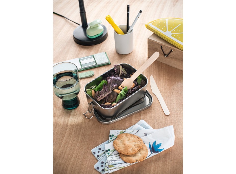 ALLSPICE. Porta pranzo. Robusta scatola ermetica in acciaio inox (90% riciclato) 750 mL FullGadgets.com