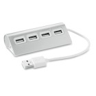 ALUHUB - Hub 4 porte USB FullGadgets.com