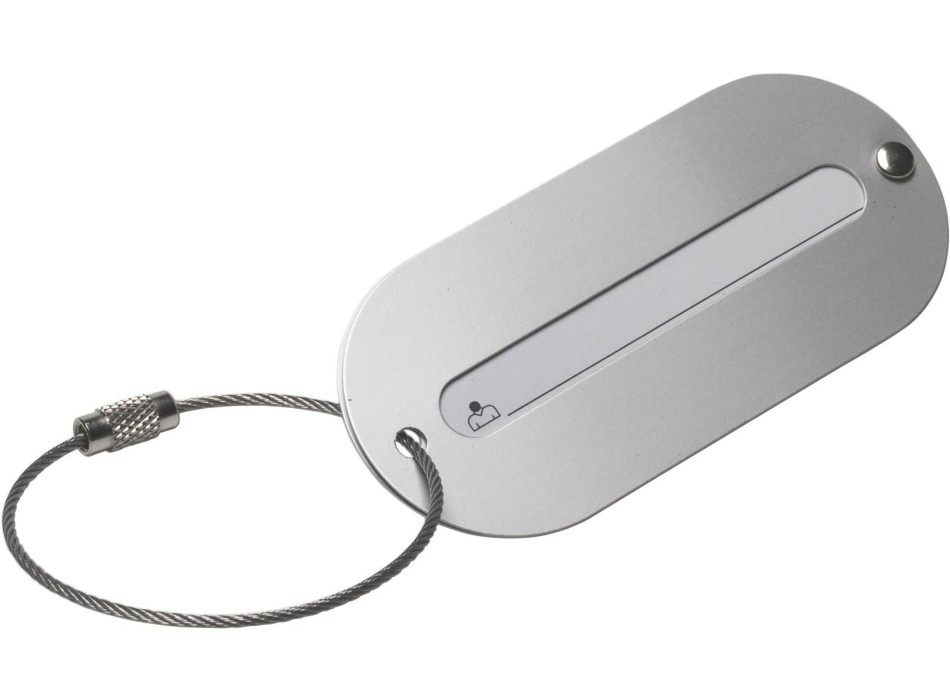 Aluminium luggage tag Isa FullGadgets.com