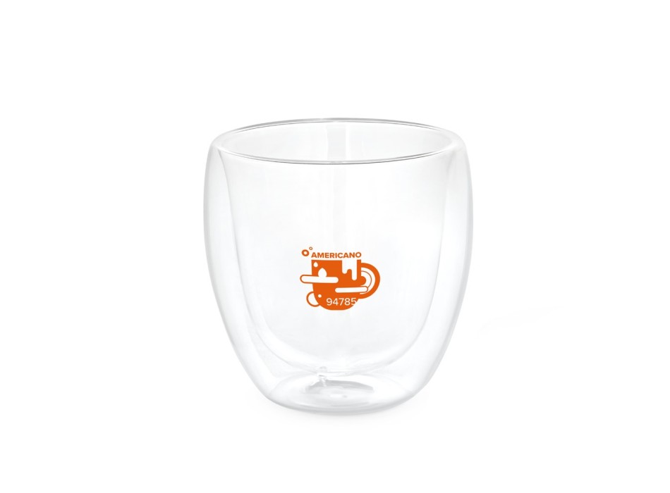 AMERICANO. Bicchiere in vetro borosilicato in vetro 220 mL FullGadgets.com