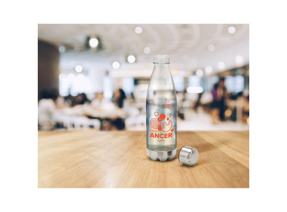 ANCER. Borraccia sportiva in AS e acciaio inox 700 mL FullGadgets.com