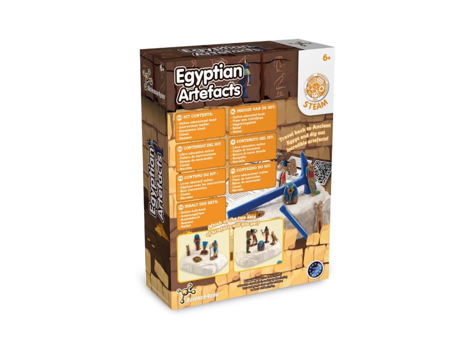 Ancient Egypt Excavation Kit I. Gioco educativo per bambini FullGadgets.com