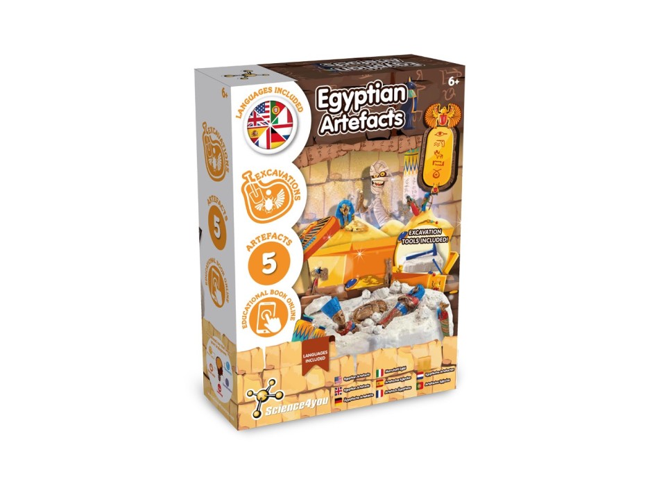 Ancient Egypt Excavation Kit I. Gioco educativo per bambini FullGadgets.com