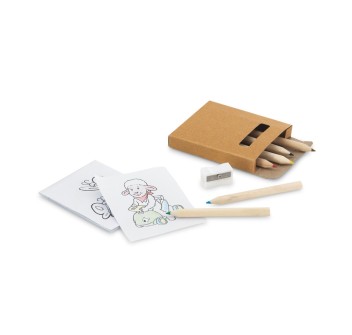 ANIM. Set per colorare in scatola in cartone FullGadgets.com