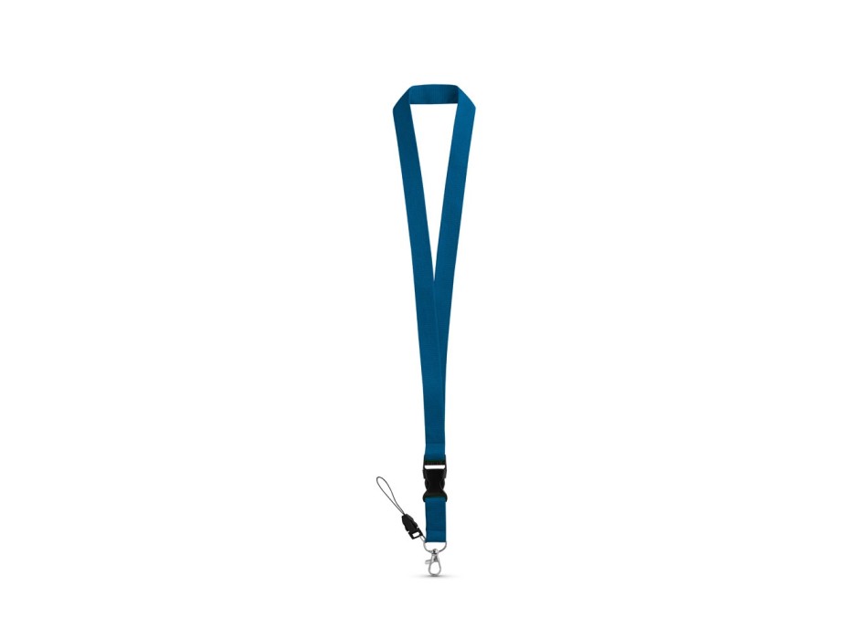ANQUETIL. Lanyard in poliestere con moschettone in metallo FullGadgets.com