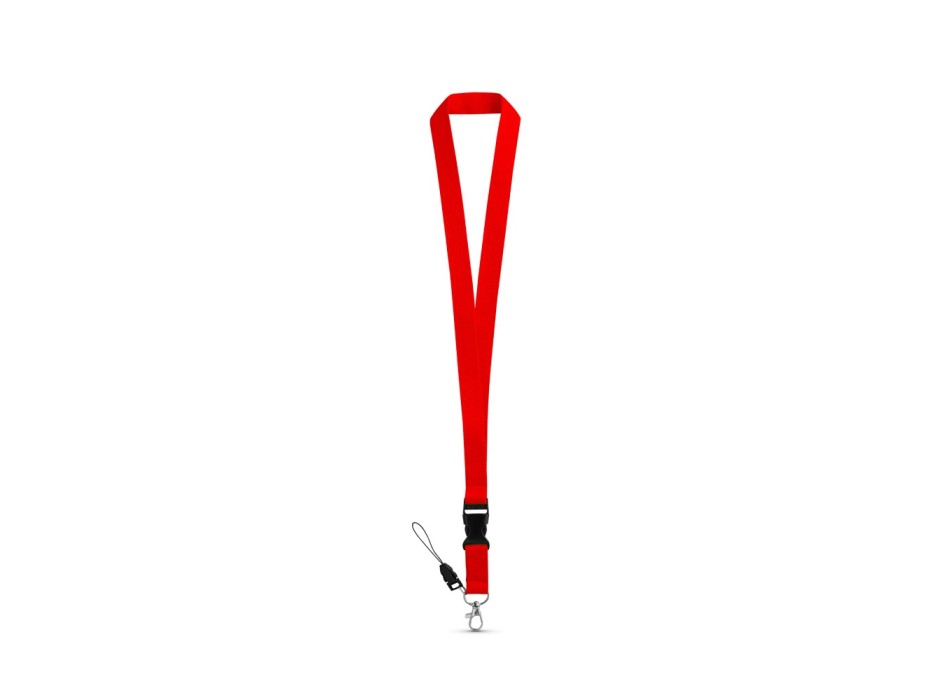 ANQUETIL. Lanyard in poliestere con moschettone in metallo FullGadgets.com